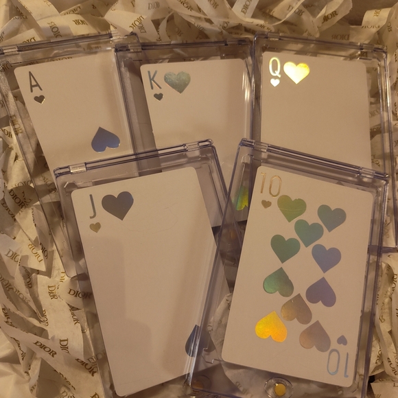 Dior Other - Dior JOY Royal Flush Promo Collectible Cards – Luxe Limited Set